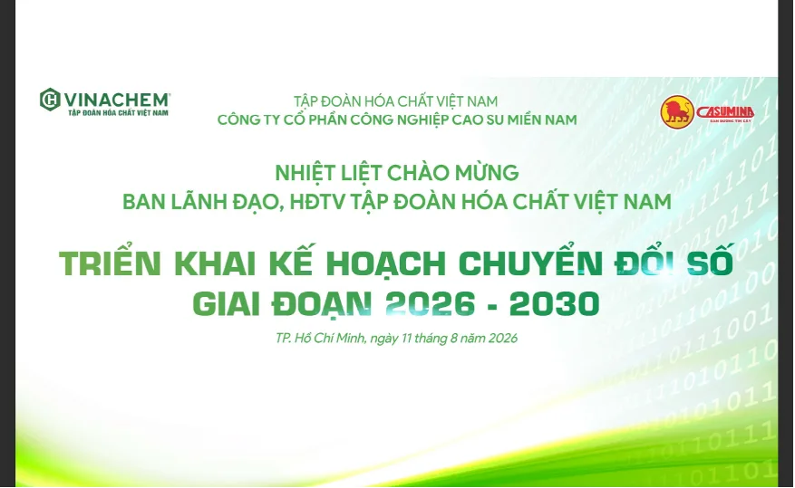 Hội nghị triển khai Kế hoạch Chuyển đổi số CASUMINA
